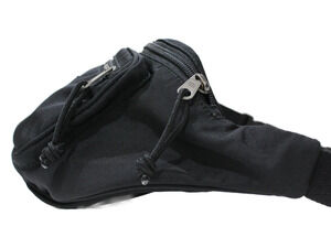 Balenciaga Explorer Bag Clutch Belt Crossbody Waist Belt Body Bum Black